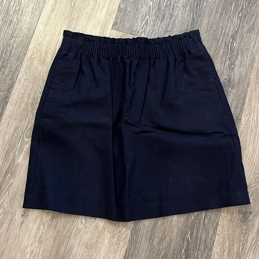 J. Crew Navy Skirt
